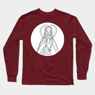 The Dead Queen Detectives - Mary, Queen of Scots Long Sleeve T-Shirt